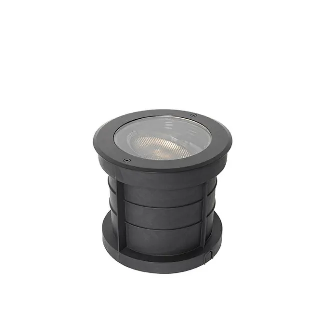 QAZQA Set mit 6 Bodenpunktwarzen AR111 einstellbar IP65 - Delux Honey