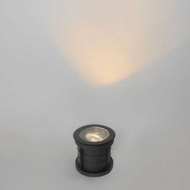 QAZQA Set mit 6 Bodenpunktwarzen AR111 einstellbar IP65 - Delux Honey