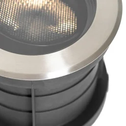 QAZQA Set mit 6 Bodenstrahlern Stahl AR111 verstellbar IP65 - Delux Honey