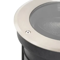 QAZQA Set mit 6 Bodenstrahlern Stahl AR111 verstellbar IP65 - Delux Honey