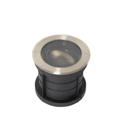 QAZQA Set mit 6 Bodenstrahlern Stahl AR111 verstellbar IP65 - Delux Honey