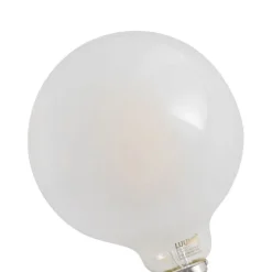 LUUMR Set mit 5 Smart E27 Dimmbare LED-Glühbirnen G125 Matt 7W 806lm 2700-6500K