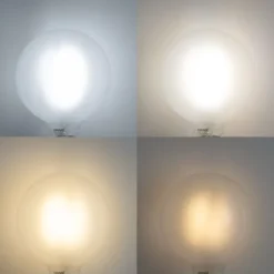 LUUMR Set mit 5 Smart E27 Dimmbare LED-Glühbirnen G125 Matt 7W 806lm 2700-6500K