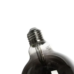 LUEDD Set mit 5 Smart E27 LED-Glühbirnen G95 Rauch 4W 60lm 1800-3000K