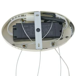 QAZQA Skandinavische Hängelampe Beige 110cm inkl. LED 3-Stufen Dimmbar - Circuit