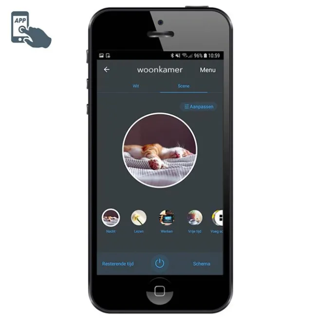 QAZQA Smart Deckenstrahler Gold mit rosafarbenem Glas inkl. 3 Wifi P45 - Vidro