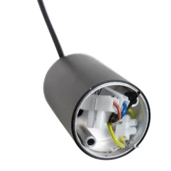 QAZQA Smart Design Hängelampe schwarz inkl. WiFi GU10 Lichtquelle - Tuba Small