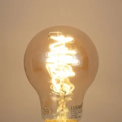 LUUMR Smart E27 Dimmbar LED Glühbirne A60 Bernstein 4.9W 320lm 2500K