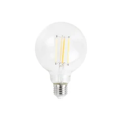 LUUMR Smart E27 Dimmbare LED-Glühbirne G95 Klar 7W 806lm 2700-6500K
