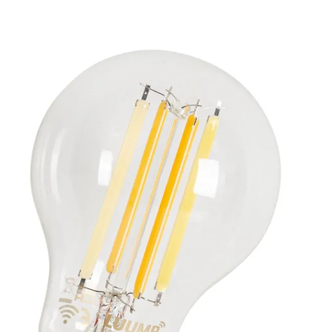 LUUMR Smart E27 Dimmbare LED-Glühbirnen A60 Klar 7W 806lm 2700-6500K