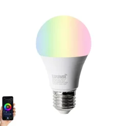 LUUMR Smart E27 LED Glühbirnen A60 Matt RGBW 9W 806lm 2700-6500K