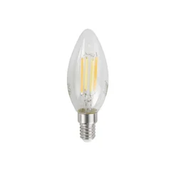 LUUMR Smart E14 LED Glühbirnen C35 Klar 4,2W 470lm 2700-6500K