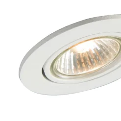 QAZQA Smart Einbau Spot weiß kippbar inkl. WiFi GU10 - Cisco