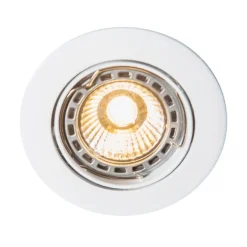 QAZQA Smart Einbau Spot weiß kippbar inkl. Wifi GU10 - Edu