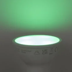 LUUMR Smart GU10 50mm dimmbare LED-Glühbirne Opal RGBW 4,7W 400lm 2700-6500K