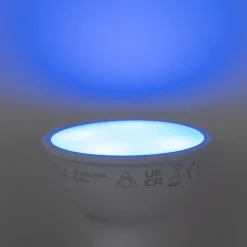 LUUMR Smart GU10 50mm dimmbare LED-Glühbirne Opal RGBW 4,7W 400lm 2700-6500K