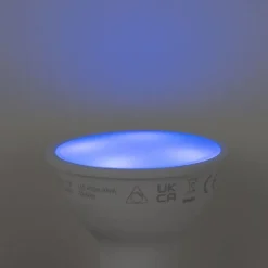 LUUMR Smart GU10 50mm dimmbare LED-Glühbirne Opal RGBW 4,7W 400lm 2700-6500K