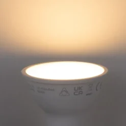 LUUMR Smart GU10 50mm dimmbare LED-Glühbirne Opal RGBW 4,7W 400lm 2700-6500K