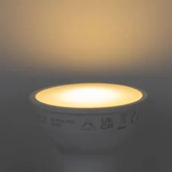 LUUMR Smart GU10 50mm dimmbare LED-Glühbirne Opal RGBW 4,7W 400lm 2700-6500K