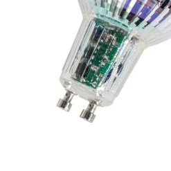 LUEDD Smart GU10 50mm LED-Glühbirne Klar 4,7W 345 lm 2200-4000K