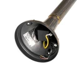 QAZQA Smart Outdoor-Laterne Antikgold 125 cm IP44 inkl. WiFi A60 - Daphne