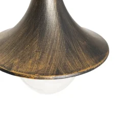 QAZQA Smart Outdoor-Laterne Antikgold 125 cm IP44 inkl. WiFi A60 - Daphne