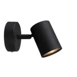 QAZQA Smart Spot schwarz inkl. WiFi GU10 verstellbar - Jeana