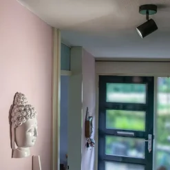 QAZQA Smart Spot schwarz inkl. WiFi GU10 verstellbar - Jeana