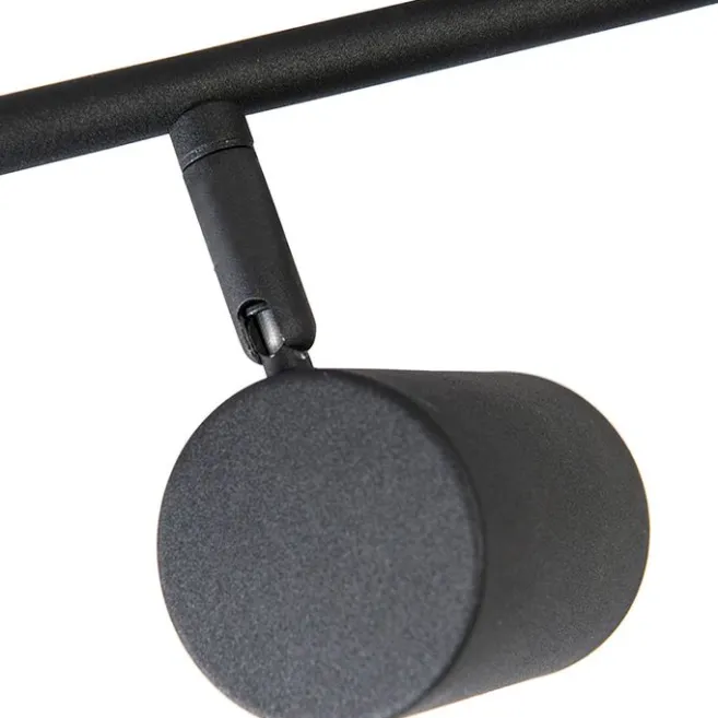 QAZQA Smart Spot schwarz kippbar inkl. 2 WiFi GU10 - Jeana 2