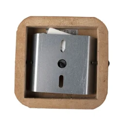 QAZQA Smart Spot Stahl mit Holz inkl. WiFi GU10 verstellbar - Emado