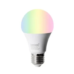 QAZQA Smarte Bogenlampe Chrom mit weißem Schirm inkl. Wifi A60 - Arc Basic