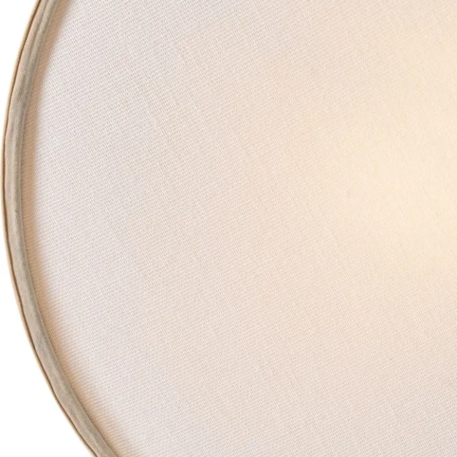 QAZQA Smarte Deckenleuchte Rattan 40 cm 3-flammig inkl. 3 Wifi P45 - Tromma