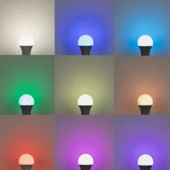 LUEDD Smarte E27 LED-Lampe A60 matt RGBW 8,5W 806 lm 2700K