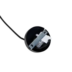 QAZQA Smarte Hängelampe schwarz mit Holz und Gestell 4-flammig inkl. Wifi A60 - Cage Rack