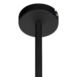 QAZQA Smarte Hängelampe schwarz verstellbar inkl. 6 Wifi B35 - Lofty