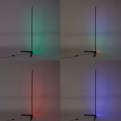 Calex Smarte Stehleuchte inkl. LED RGB und dimmbar in Kelvin - Saar