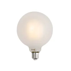 QAZQA Smarte Wandbogenleuchte aus Stahl mit weißem Schirm inkl. WLAN A60 - Bow