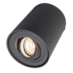 QAZQA Smarter Aufbauspot dunkelgrau kippbar inkl. Wifi GU10 - Rondoo up