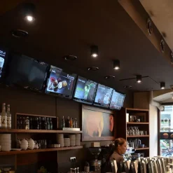 QAZQA Smarter Aufbauspot dunkelgrau kippbar inkl. Wifi GU10 - Rondoo up