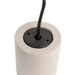 QAZQA Smarter runder Deckenspot Beton inkl. Wifi GU10 - Deep