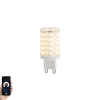 LUUMR Smartes dimmbares LED-Leuchtmittel G9 hell 2,5 W 250 lm 2700-6500 K