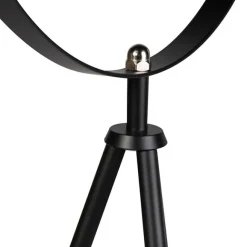 QAZQA Smartes Stehlampen-Stativ schwarz inkl. Wifi A60 - Magna 40 Eglip