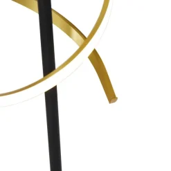 Trio Leuchten Stehleuchte Gold inkl. LED 3-stufig dimmbar in Kelvin - Henk