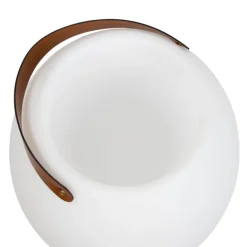 Newgarden Stehleuchte Weiß 72,5 cm inkl. LED und Lautsprecher Dimmbar RGBW IP44 mit Fernbedienung - Apolo