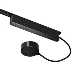 QAZQA Stromschienen-Netzteil schwarz 100W mit Montageplatte 1-phasig - Magnetic