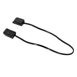 QAZQA Stromschienenverbinder schwarz 1-phasig - Magnetic