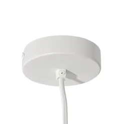 QAZQA Stromzufuhr mit runder Montageplatte für 1-phasige Schiene weiß - Iconic