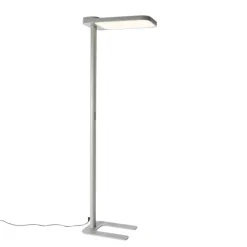 QAZQA Professional Tageslicht-Stehleuchte Grau Quadratisch inkl. LED und Dimmer - Guzo