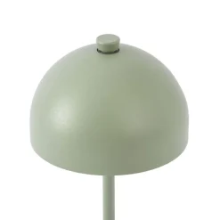 QAZQA Tischleuchte Grün inkl. LED IP54 Wiederaufladbar mit Ladestation - Squirrel