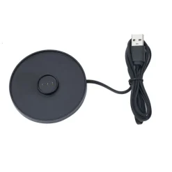 QAZQA Tischleuchte Rot inkl. LED IP65 Wiederaufladbar mit Ladestation - Treble